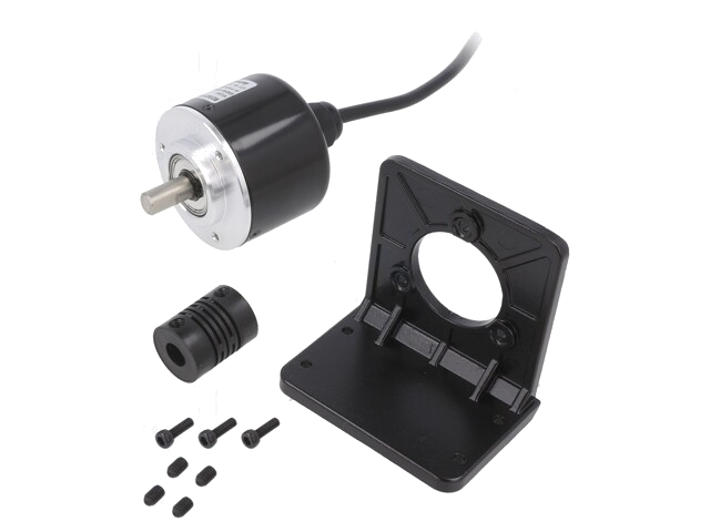 Encoder: incrementeel; Uvoed: 12÷24VDC; 60pulsen/omwenteling Encoder: incrementeel; Uvoed: 12÷24VDC; 60pulsen/omwenteling